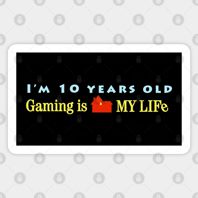 Gaming Is My Life Sticker by Cinestore Merch